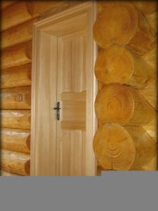 Interiérové dveře – Kolín, srub, reference ATHENA – foto 2